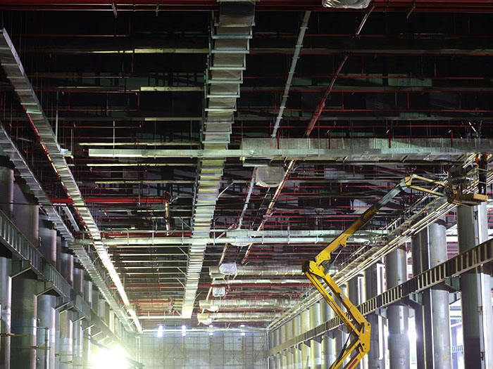 高大空間機組應(yīng)用大興機場磁各莊地鐵