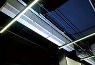 崇禮太子城冰雪小鎮(zhèn)選用康平電熱風(fēng)幕、空氣幕